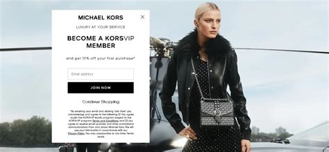 michael kors email discount